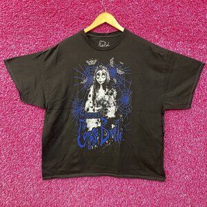 Corpse Bride Emily Tim Burton T-Shirt 2XL